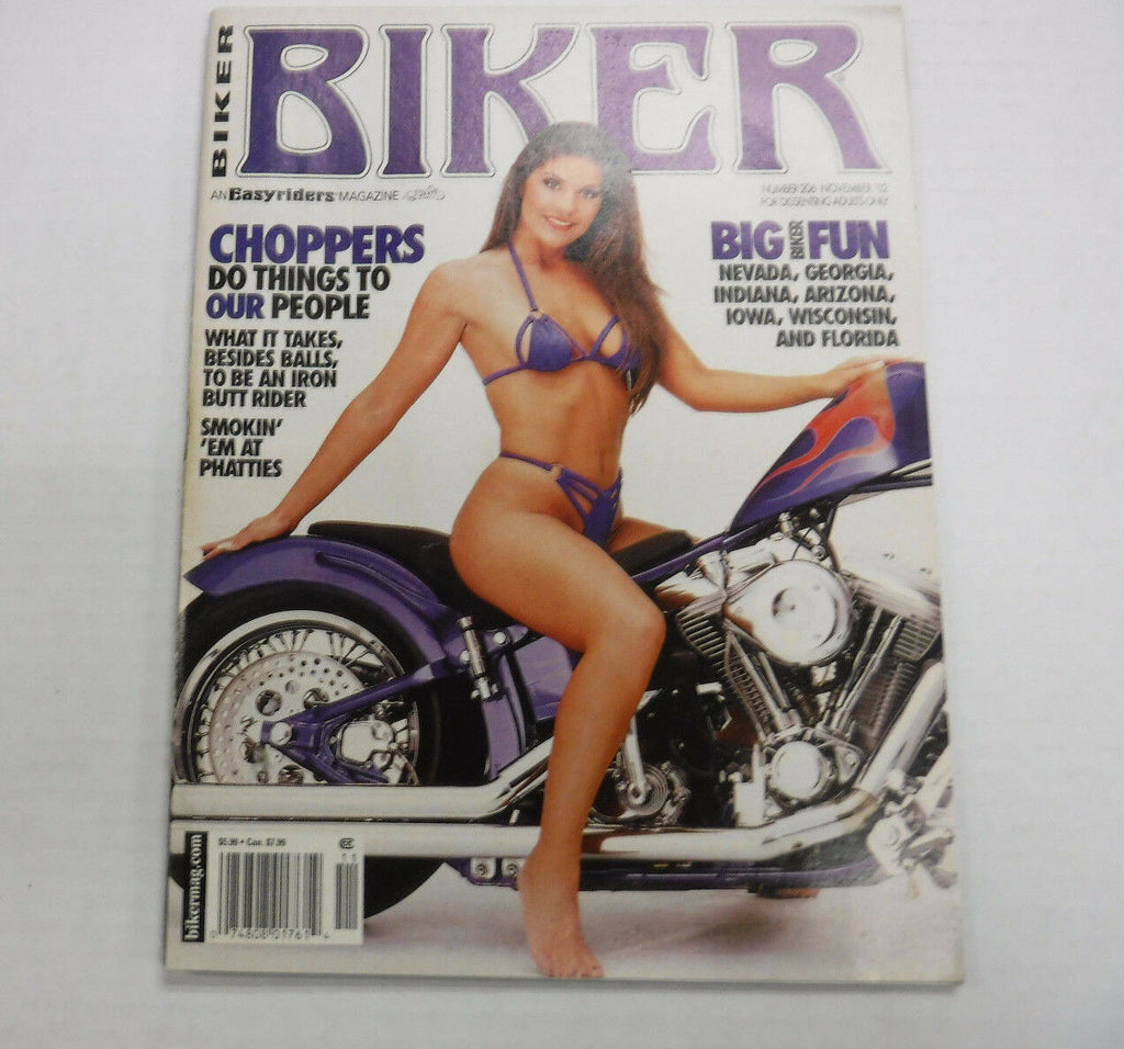 Biker Magazine Big Fun In Nevada And Georgia No.206 November 2002 110816R