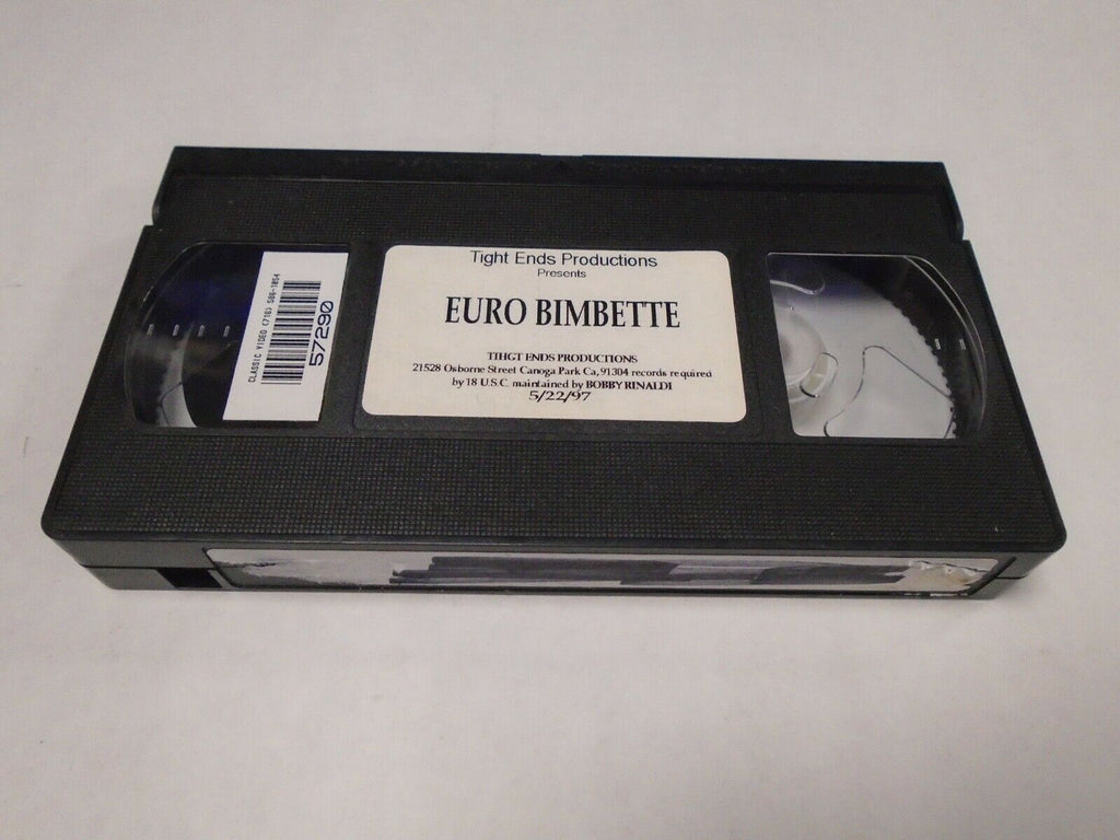 Euro Bimbette Tight Ends Productions 1997 Adult VHS 031219AMP