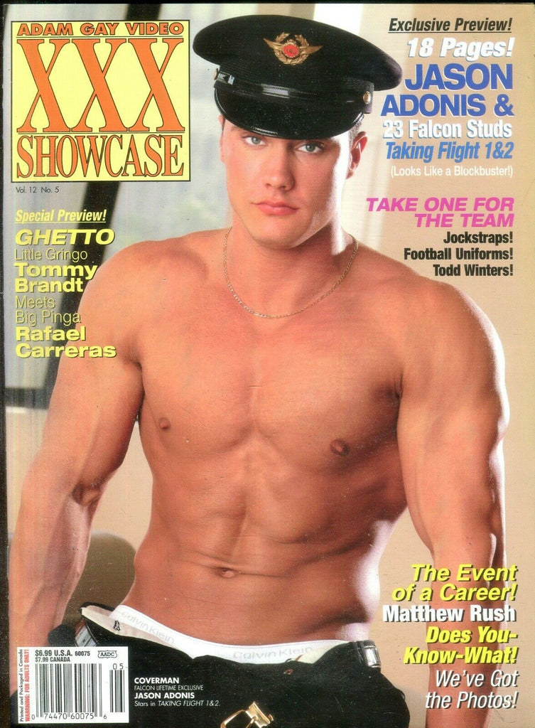Adam Gay Video XXX Showcase Magazine Jason Adonis vol.12 #5 2004 041419lm-ep2