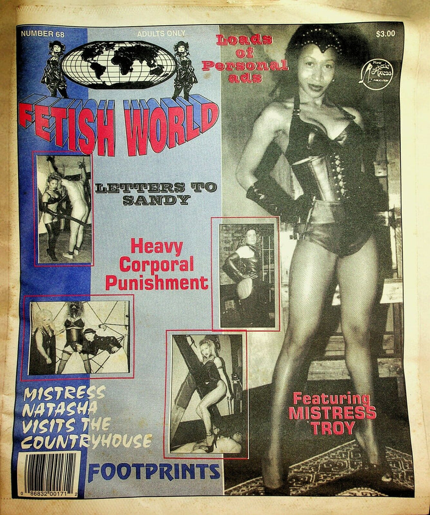 Fetish World Newspaper Mistress Troy #68 1995 030220lm-ep