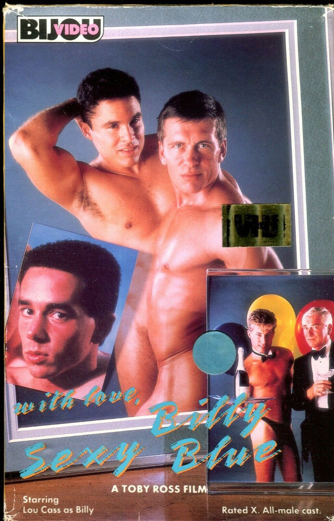 Sexy Billy Blue Gay VHS Lou Cass XXX 013120lm-ep2