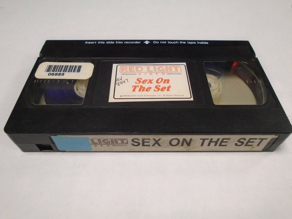 Sex on the Set Red Light Video 1986 Adult VHS 011619AMP2