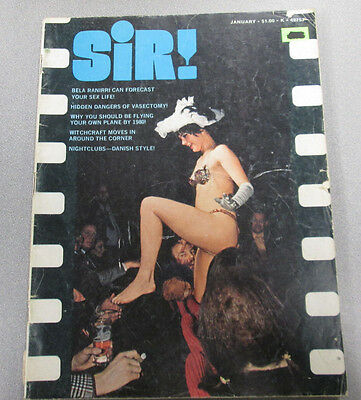 Sir Busty Adult Magazine Andrea Bregar January 1973 gd 031815lm-ep