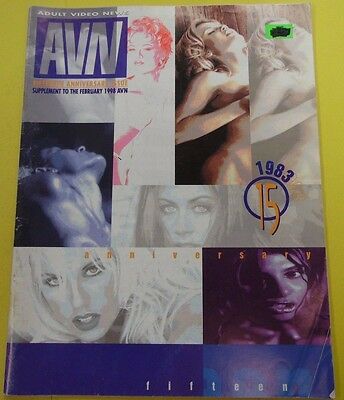 Adult Video News Magazine 15th Anniversary February 1998 070816lm-ep