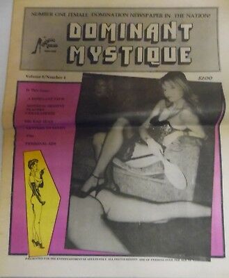 Dominant Mystique Fetish Newspaper Mistress Destiny vol.8 #4 1987 052518lm-ep2