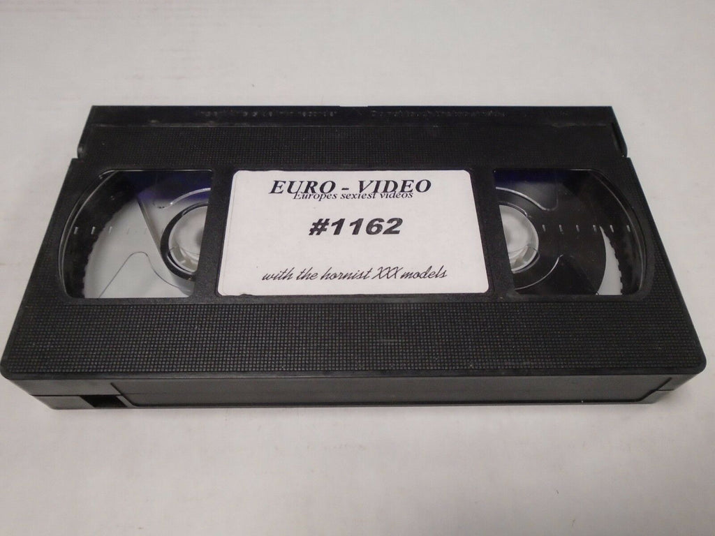 Euro-Video #1162 Horniest XXX Models European Vintage Adult VHS 011519AMP2
