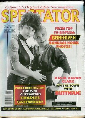 Spectator California Adult Newspaper Melody & Simone #921 1996 082218lm-ep