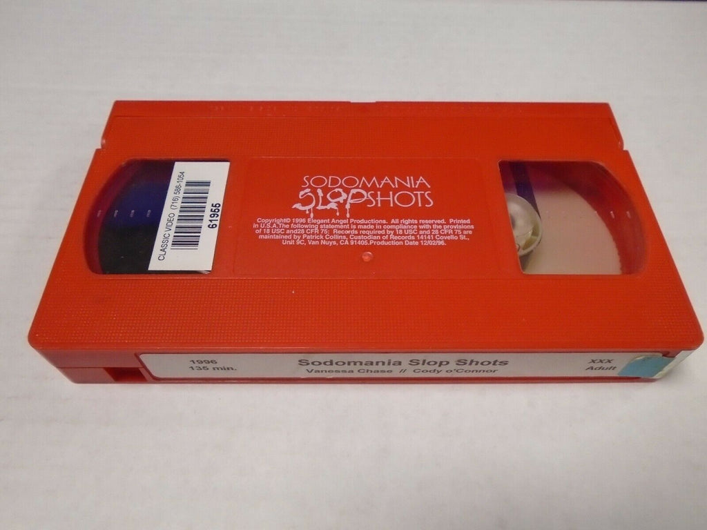 Sodomania Slop Shots Vanessa Chase Cody O'Conner 1996 Adult VHS 040519AMP