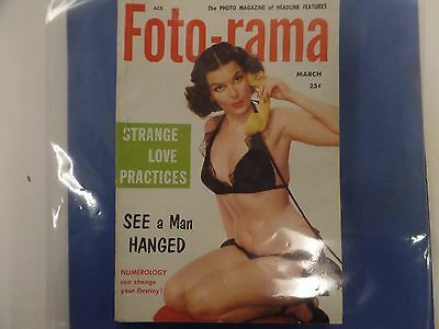 Foto-rama Adult Digest Magazine Tempest Storm March 1954 030916lm-ep