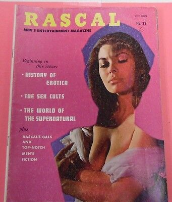 Rascal Busty Magazine Bonnie Wilson #33 1968 101813lm-epa