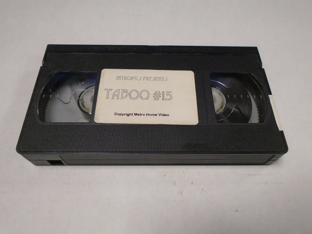 Taboo #15 Intropics Video Metro Adult VHS 041519AMP