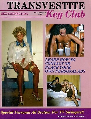 Transvestite Key Club Contact Magazine vol.1 #3 1989 040618lm-ep