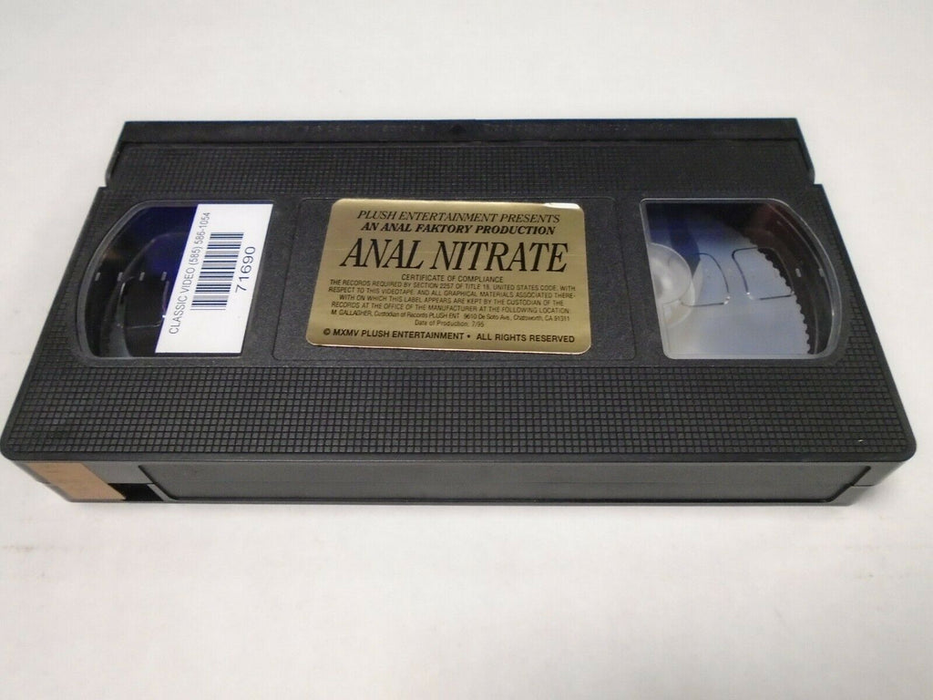 Anal Nitrate 2004 Anthony Hardwood Alex Devine Adult VHS 021519AMP2