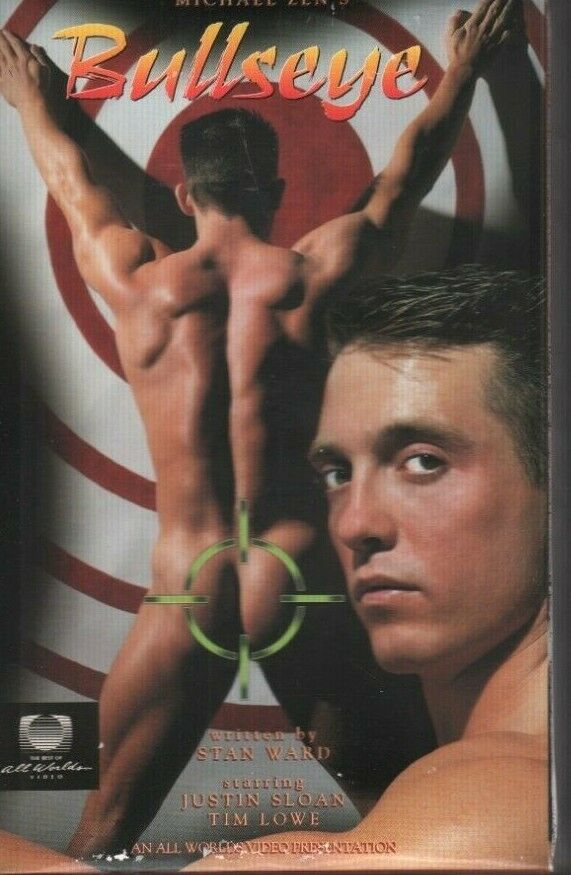 Bullseye Justin Sloan Tim Lowe Michael Zen Gay Male Adult VHS 061219AMP2