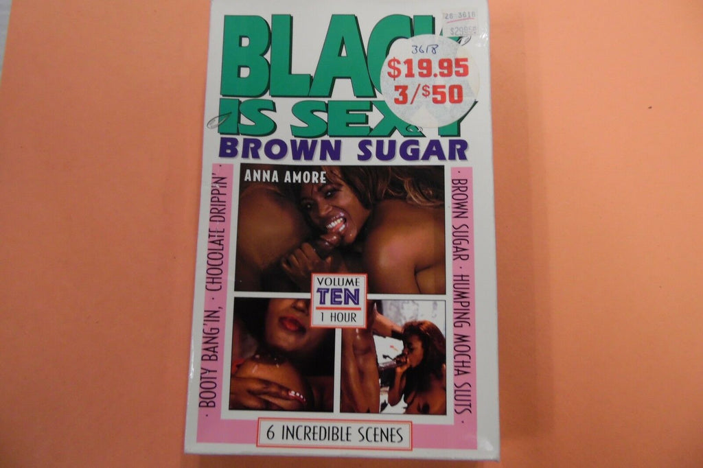 Black Is Sexy Brown Sugar VHS Anna Amore XXX CLEARANCE 110516lm-ep4