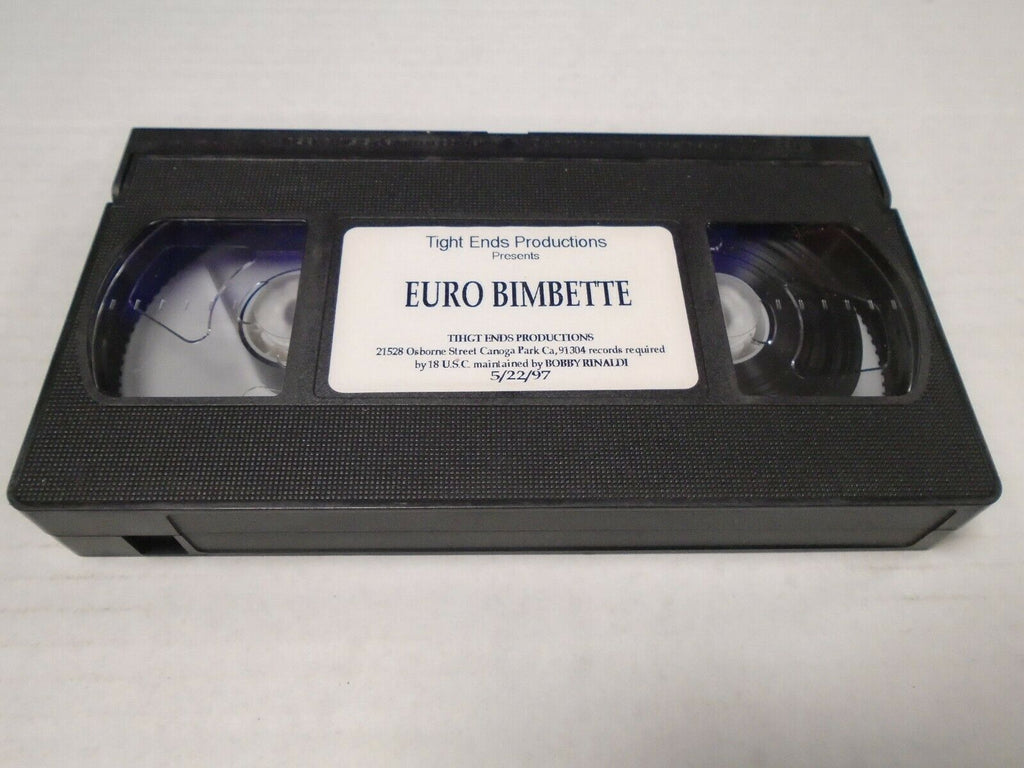 Euro Bimbette Tight Ends Productions 1997 Adult VHS 040519AMP2