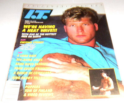 In Touch Gay Adult Magazine Kurt Rabbitt #129 August 1987 vg 040714lm-ep