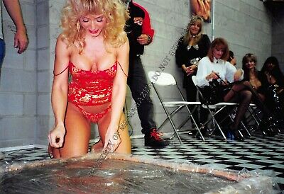 Nina Hartley Candid Original 4x6 Photo Nina's 1994 Wall of Fame Vegas 214ig