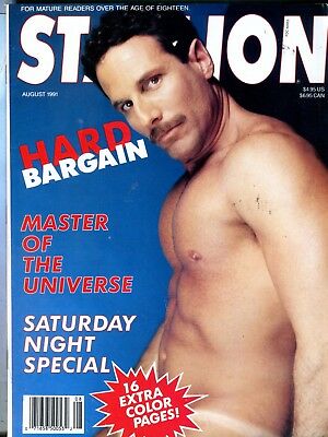 Stallion Gay Magazine Hard Bargain August 1991 111417lm-ep