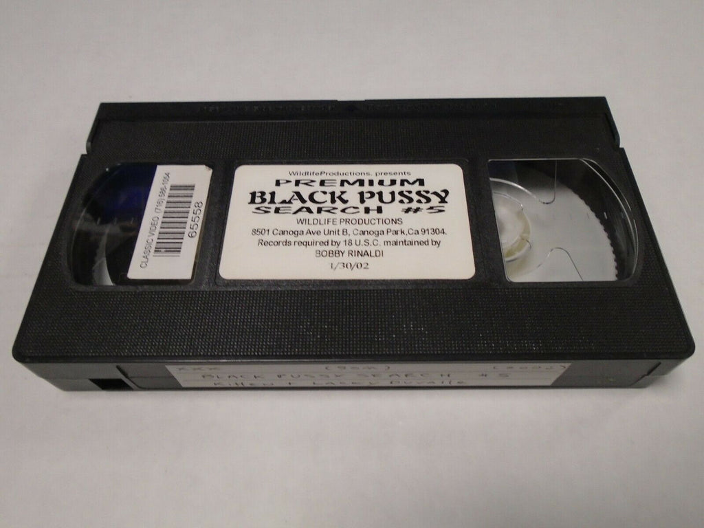 Premium Black Pussy Search #5 Lacey Duvalle 2002 90mins Adult VHS 030519AMP2