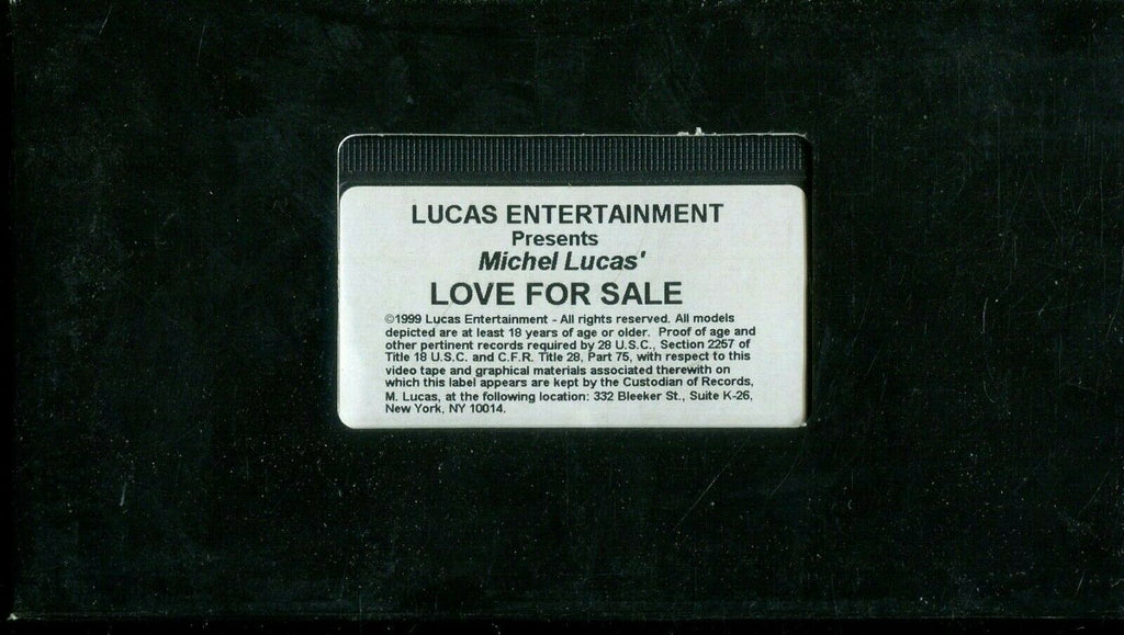Love For Sale Gay VHS XXX 012820lm-ep7