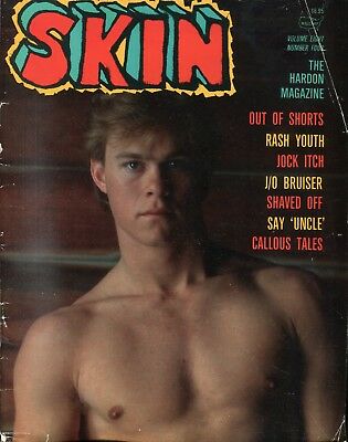 Skin Gay Magazine Out Of Shorts vol.8 #4 1987 Magcorp 020218lm-ep2
