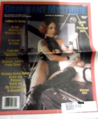 Dominant Mystique Fetish Newspaper Mistress Alexis vol.18 #12 1997 052118lm-ep