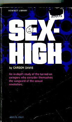 Sex-High Adult Novel by Carson Davis 1969 041914lm-epa