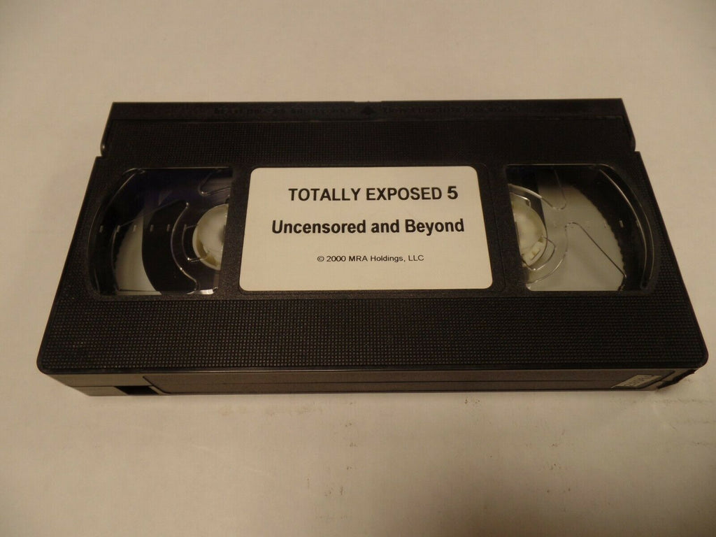 Totally Exposed 5 Uncensored & Beyond 2000 Adult VHS 051619AMP2