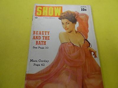 Show Adult Digest Magazine Mara Corday April 1954 052516lm-ep