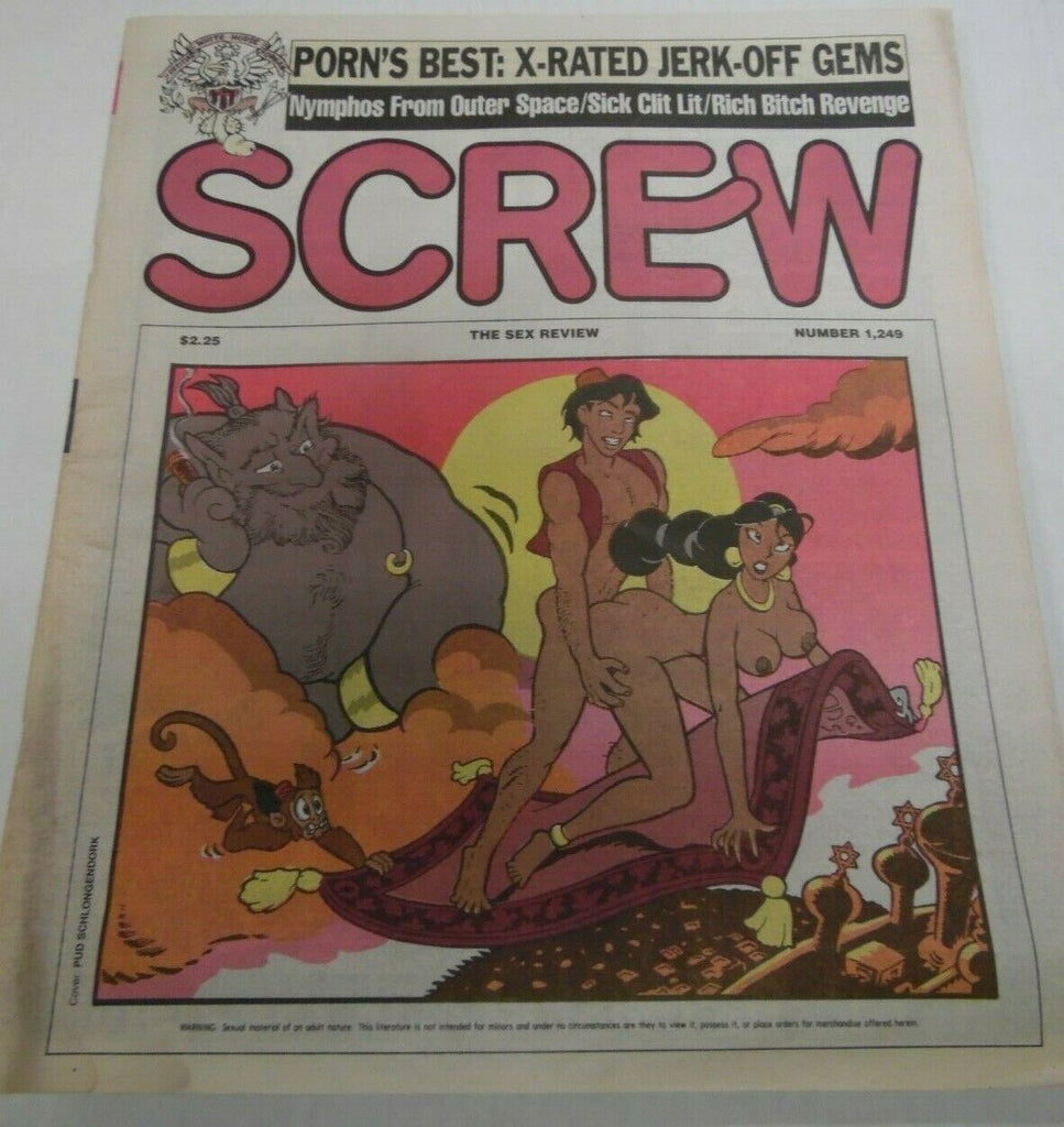 Screw Newspaper Aladdin Comic #1249 February 8, 1993 121719lm-ep