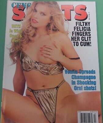 Censored Shots Magazine Filthy Felicia vol.5 #3 1996 050113lm-epa
