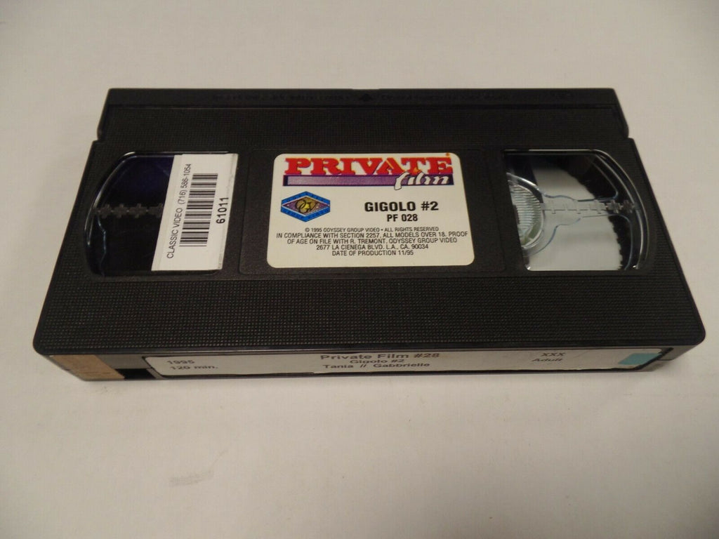 Private Film #29 Gigolo #2 Tania Gabbrielle 1995 120mins Adult VHS 030119AMP2