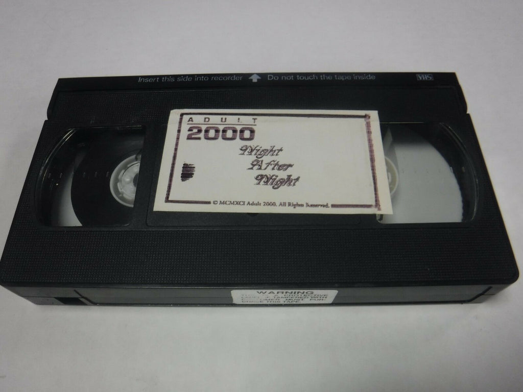 Night After Night Night 1991 Adult VHS 010219AMP2