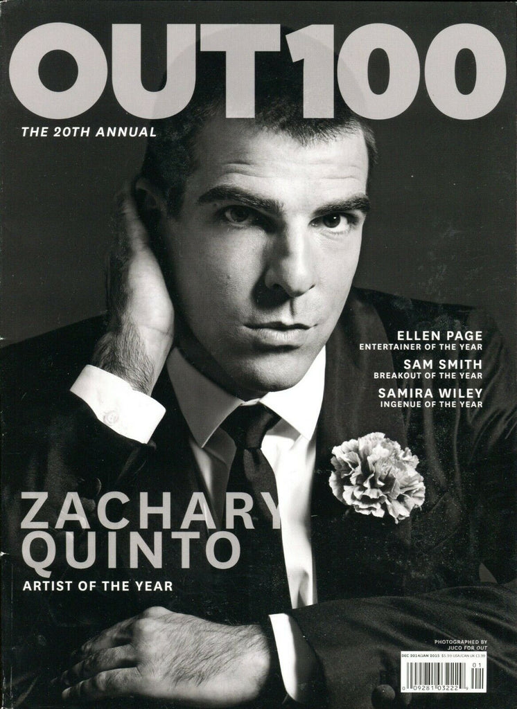 Out 100 Magazine Zachary Quinto December 2014 051419lm-ep