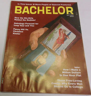 Bachelor Magazine Fanny Hill Vs Christine Keeler March 1964 112613REP