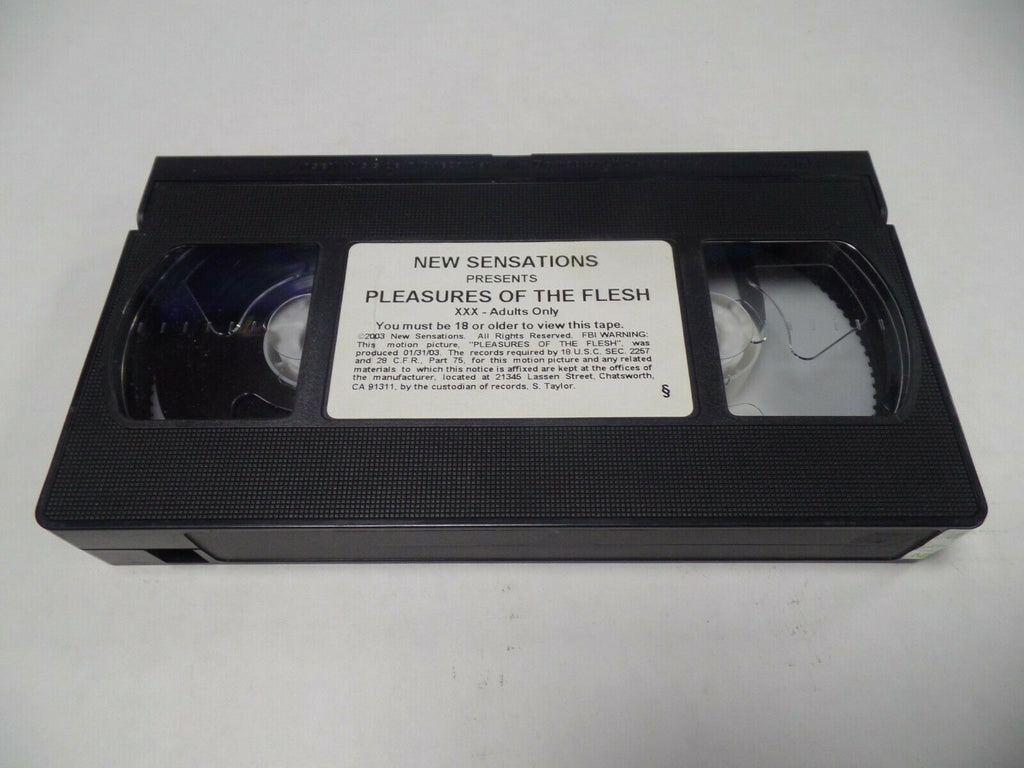 Pleasure of the Flesh New Sensations 2003 Adult VHS 051619AMP