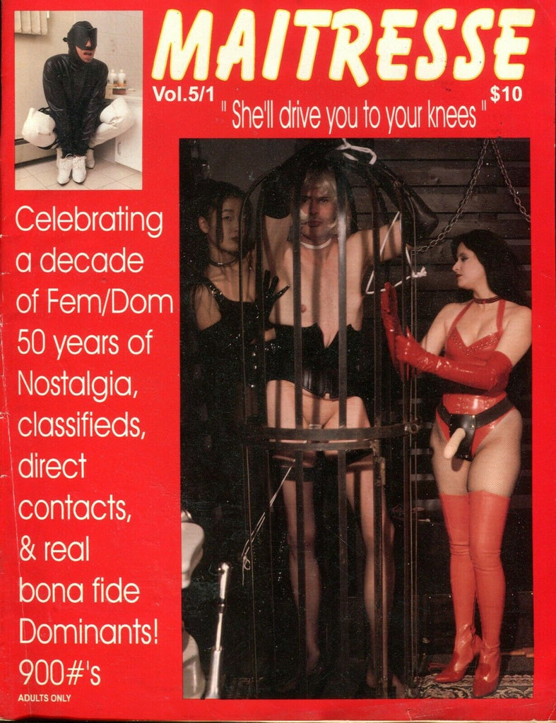 Maitresse Magazine She'll Drive You To Your Knees vol.5 #1 072519lm-ep