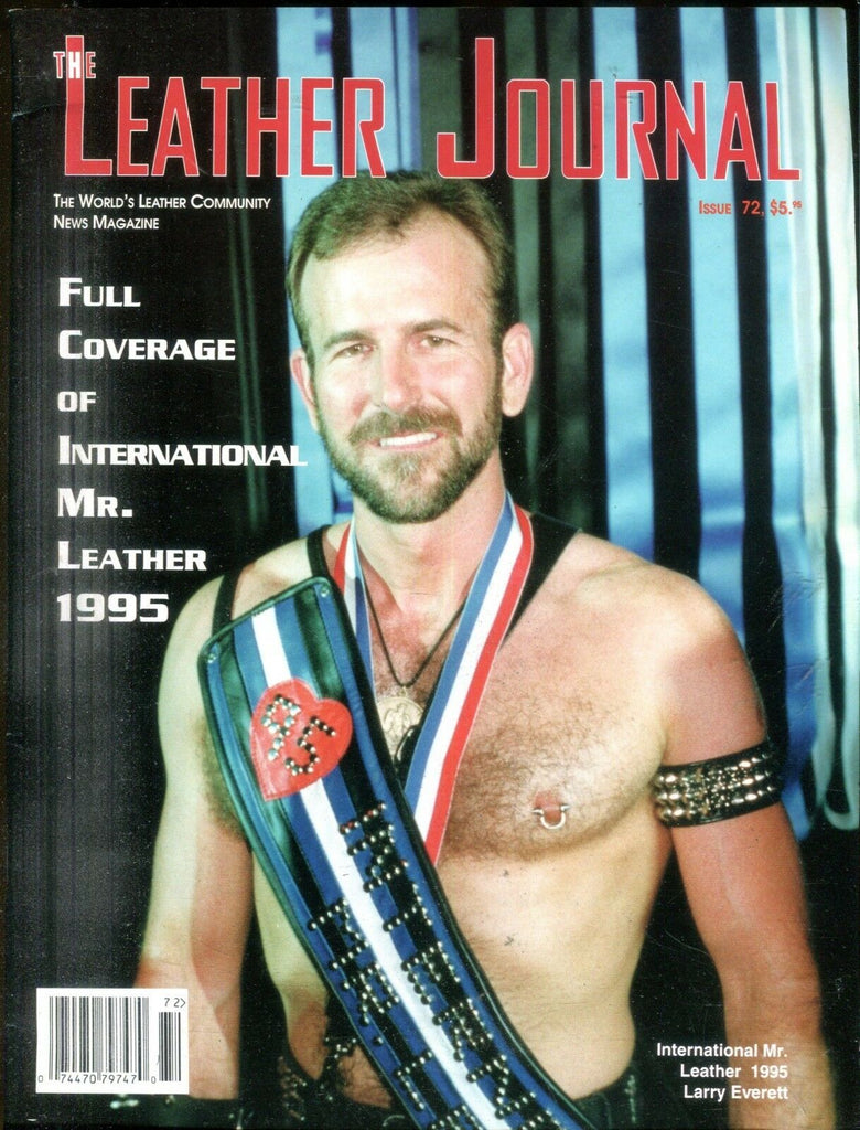 The Leather Journal Gay Magazine Larry Everett #72 1995 112818lm-ep