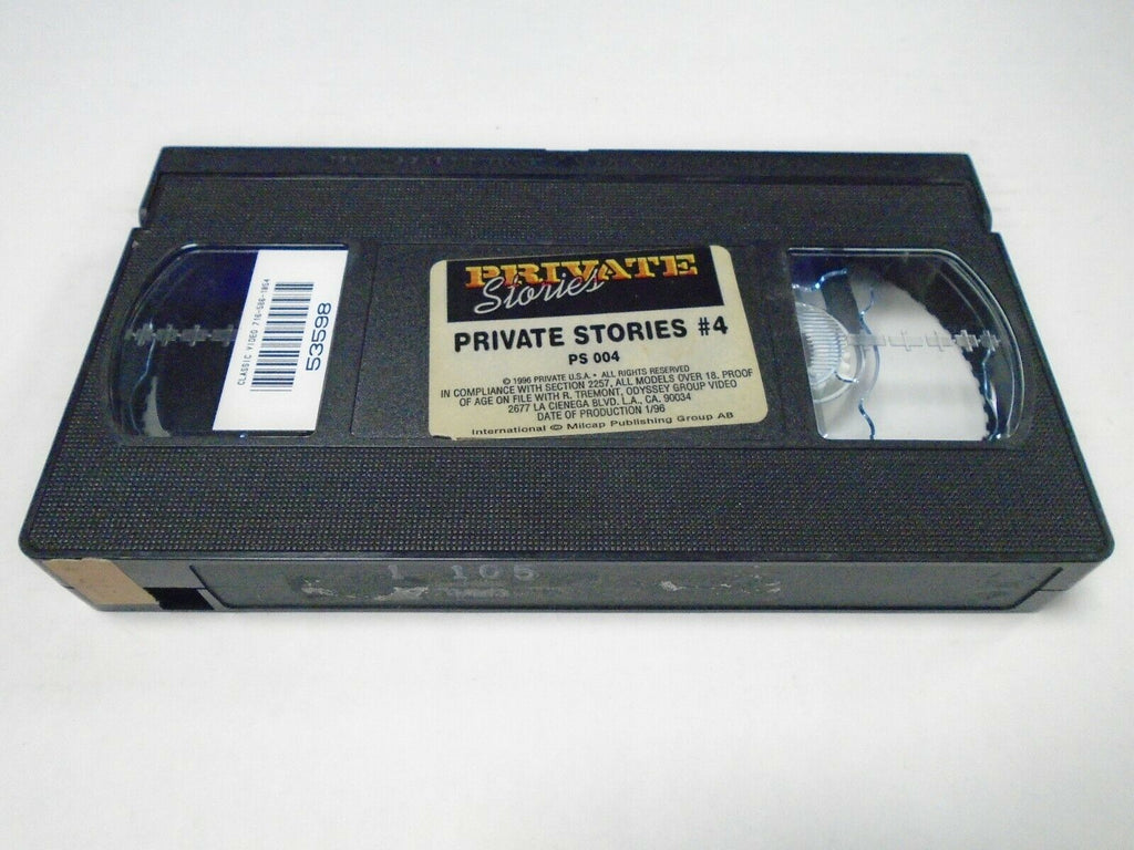 Private Stories #4 1996 Adult VHS 022819AMP2