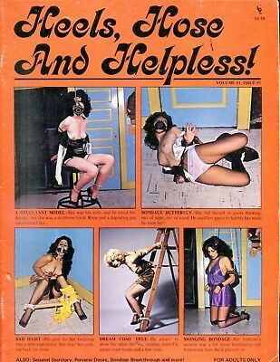 Heels, Hose And Helpless! Bondage Magazine #1 1975 041718lm-ep2