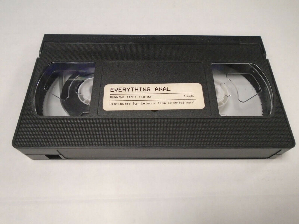 Everything Anal 118mins Leisure Time Ent Adult VHS 070519AMP3