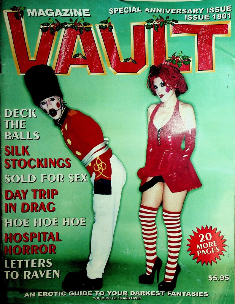 Vault Fetish Newspaper Deck The Balls #1801 1996 Anniversary Issue 022820lm-ep