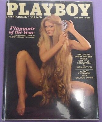 Playboy Magazine Playmate Of Year Debra Jo June 1978 031313lm-epa