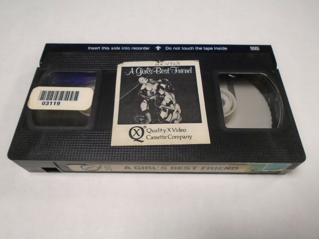 A Girl's Best Friend Vintage Adult VHS 031419AMP
