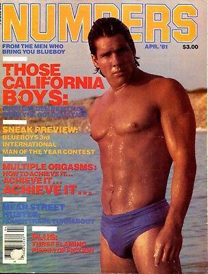 Numbers Gay Magazine California Men April 1981 110817lm-ep3