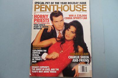 Penthouse Magazine Charlie Sheen January 1993 060616lm-ep