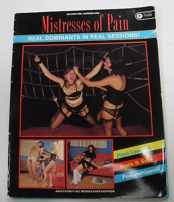 Mistresses Of Pain Adult Magazine Parliament Publication #1 1984 091415lm-ep