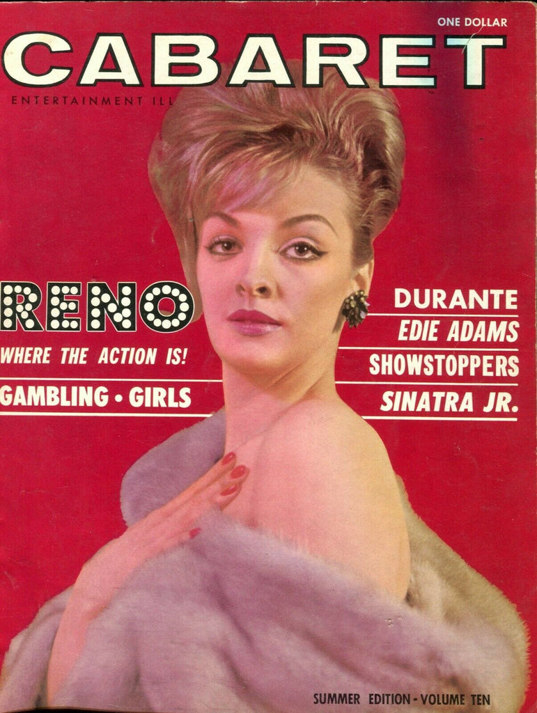 Cabaret Magazine Sinatra Jr./Reno Where The Action Is! #10 1964 072419lm-ep