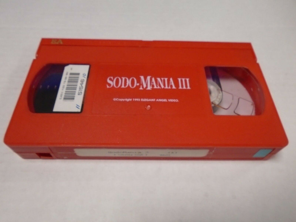 Sodo Mania 3 1993 Elegant Angel Tabatha Cash Adult VHS 040519AMP